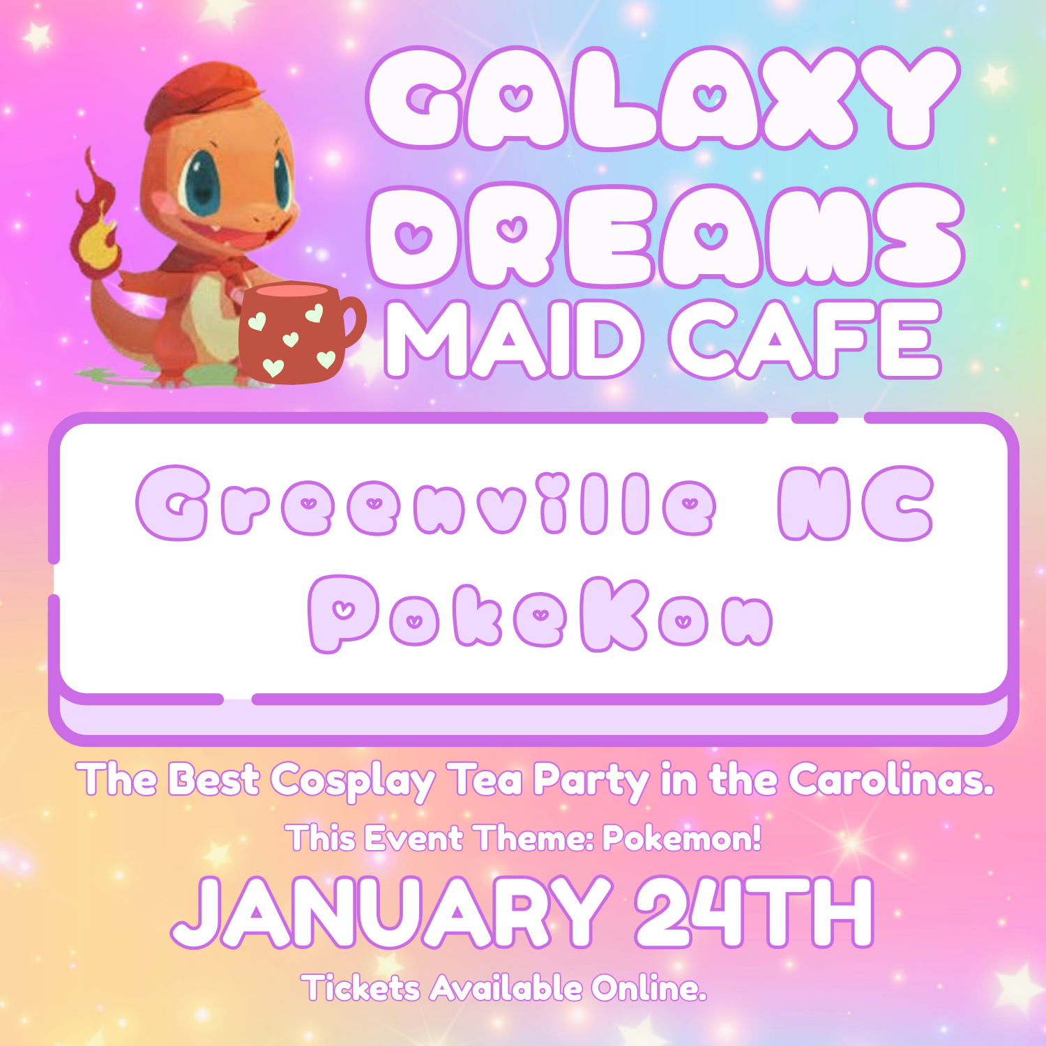 January 24th : Greenville, NC PokeKon