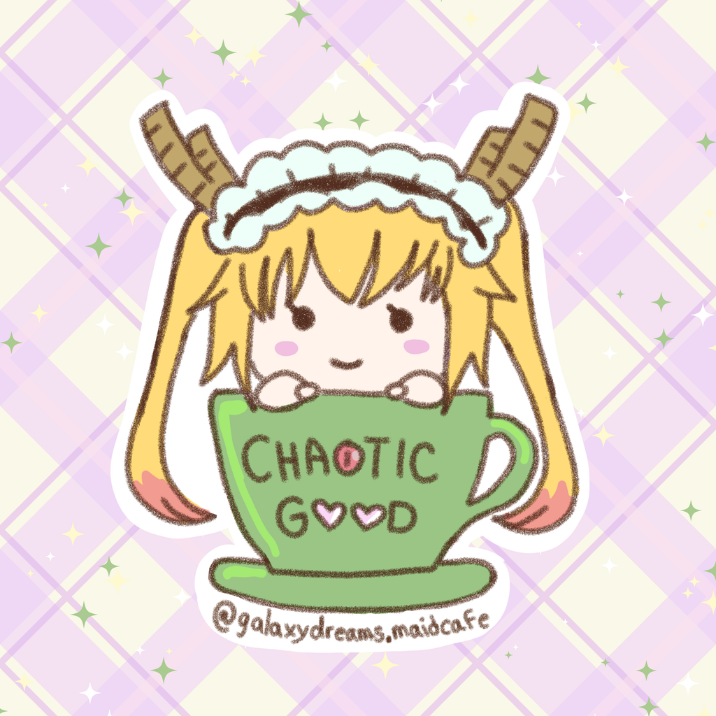 Anime Tea Cup Stickers